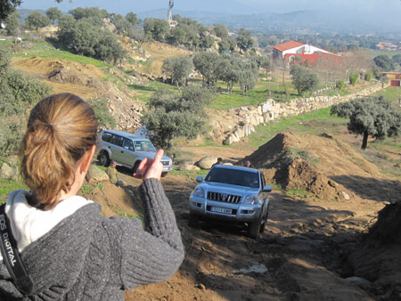 Curso de conduccióni todoterrenos y todo caminos Terranatur Circuito de Segurilla Toledo