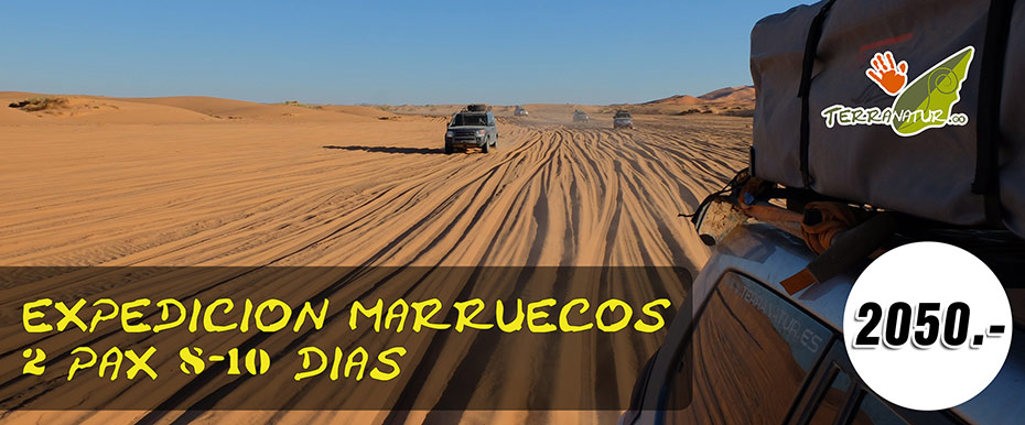 Regala una experiencia inolvidable. Marruecos. Regalo original de Terranatur.