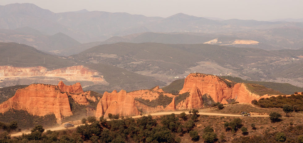 Ruta por las Médulas 4x4 de Terranatur. 