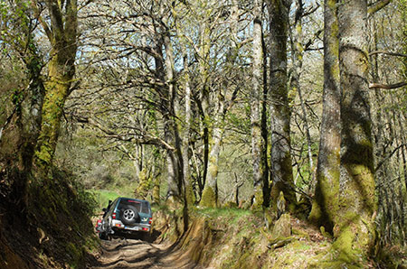 Ruta por el Caurel en 4x4 con Terranatur. 