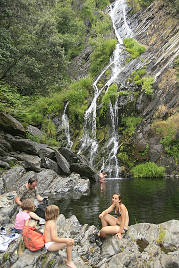 Cascada de El Chorrituelo. Salida a las Hurdes con Terranatur.