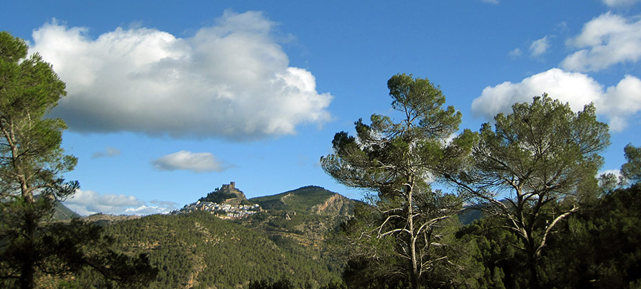 Segura de la Sierra desde la ruta 4x4